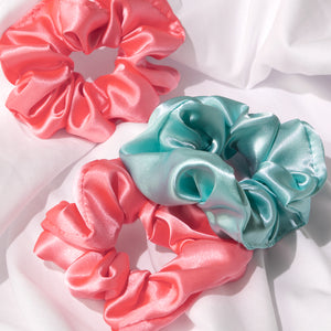 Imbue Large Satin Scrunchies